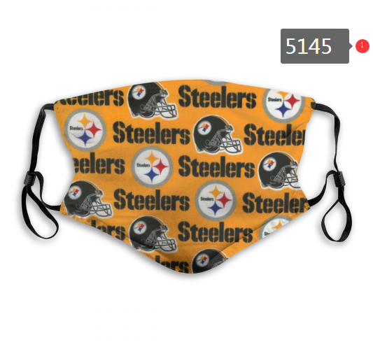 2020 NFL Pittsburgh Steelers #5 Dust mask with filter